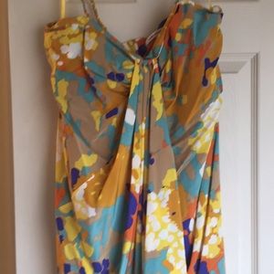 Diane Von Furstenberg Multicolored Cocktail Dress